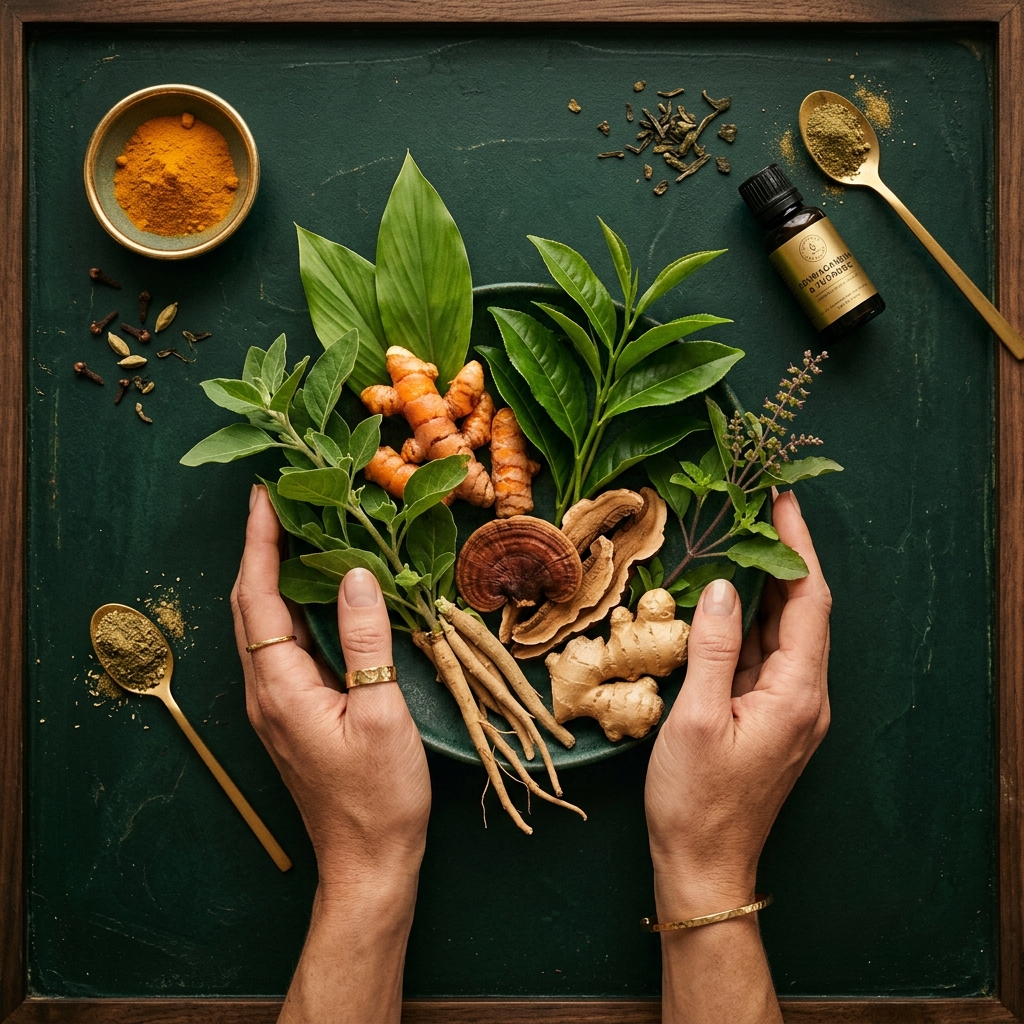 Premium botanical ingredients used in Rooton Wellness products